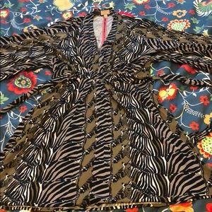 Banana Republic Issa Giraffe Mini Dress Sz 12